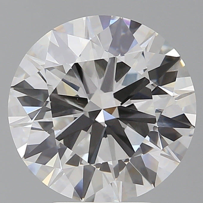 5.10 Carat Round Shaped, Ideal Cut, F Color, VVS2 Clarity, IGI Certified Lab Grown Diamond