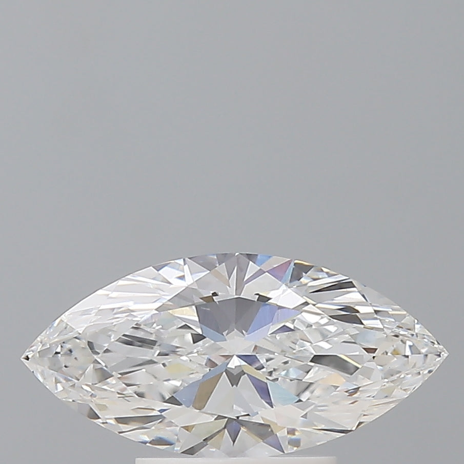 1.60 Carat Marquise Shaped, Ideal Cut, E Color, VVS2 Clarity, IGI Certified Lab Grown Diamond