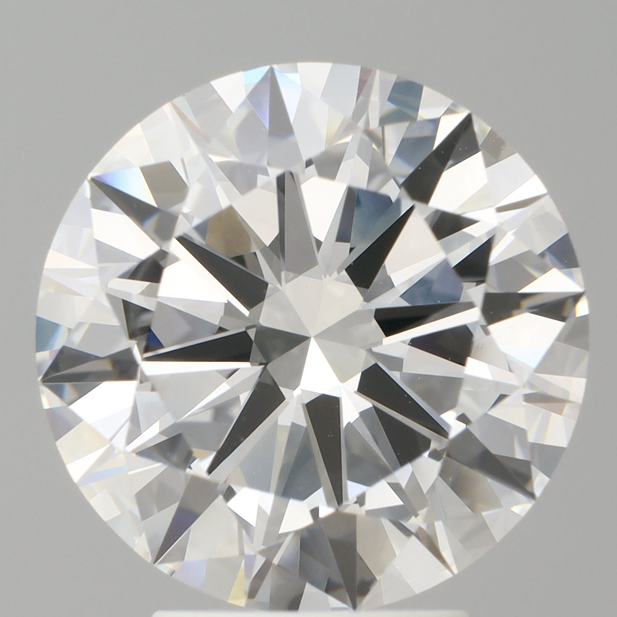 4.00 Carat Round Shaped, Excellent Cut, E Color, VS1 Clarity, IGI Certified Lab Grown Diamond