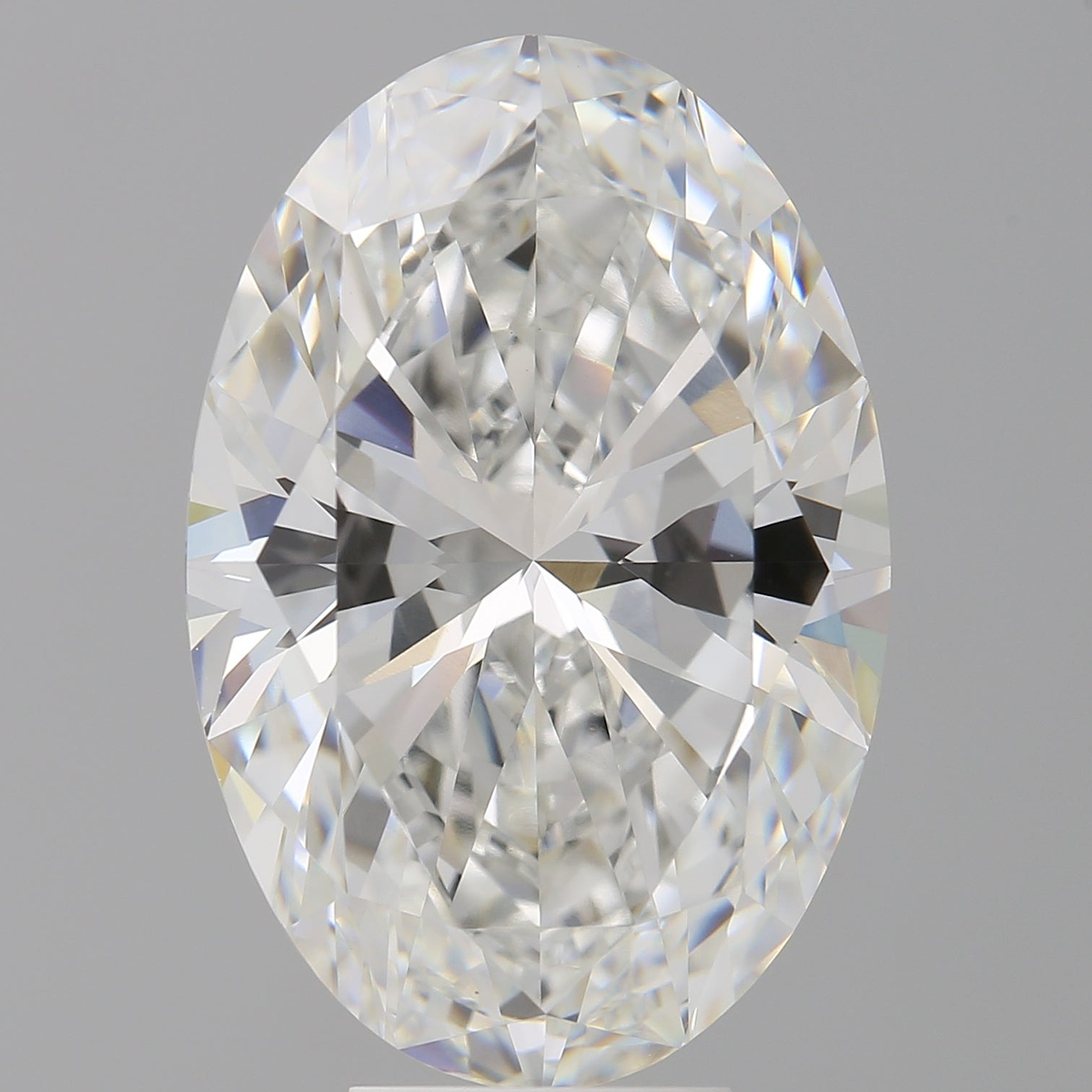 8.09 Carat Oval Shaped, Ideal Cut, F Color, VVS2 Clarity, IGI Certified Lab Grown Diamond