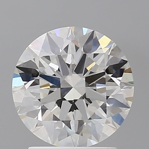 2.10 Carat Round Shaped, Ideal Cut, E Color, VVS2 Clarity, IGI Certified Lab Grown Diamond