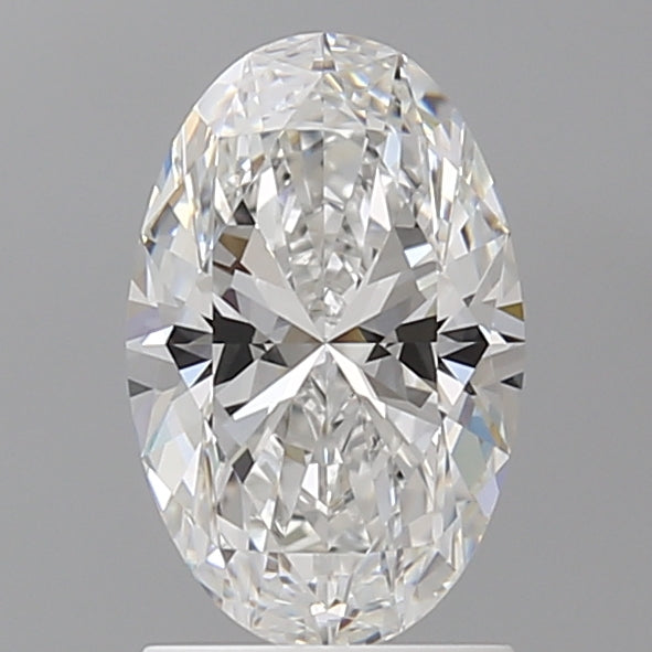 1.59 Carat Oval Shaped, Ideal Cut, D Color, VVS2 Clarity, IGI Certified Lab Grown Diamond