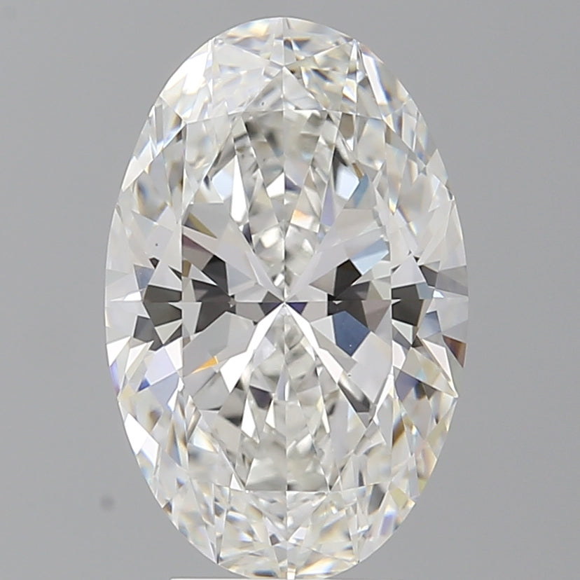 4.59 Carat Oval Shaped, Ideal Cut, E Color, VS1 Clarity, IGI Certified Lab Grown Diamond