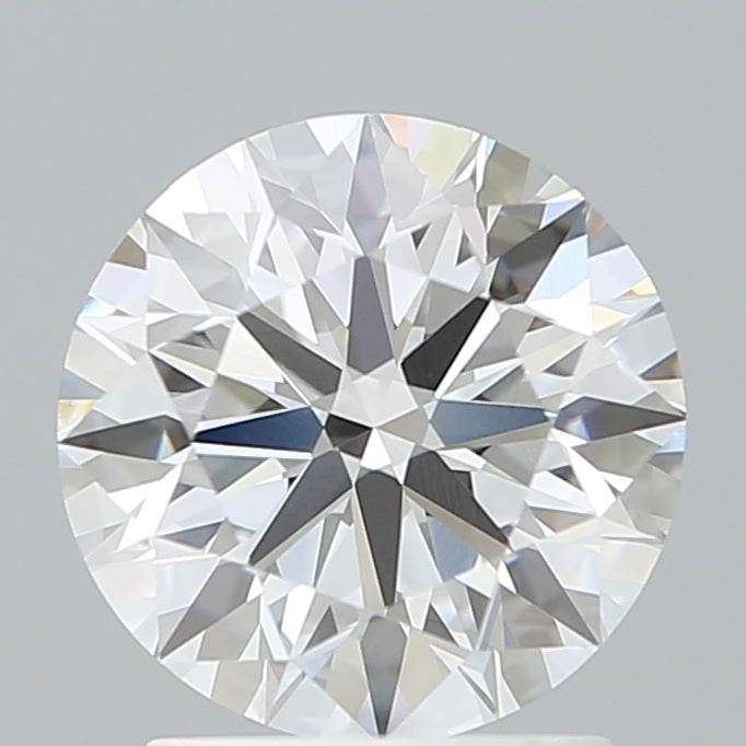 2.01 Carat Round Shaped, Ideal Cut, D Color, VVS1 Clarity, IGI Certified Lab Grown Diamond