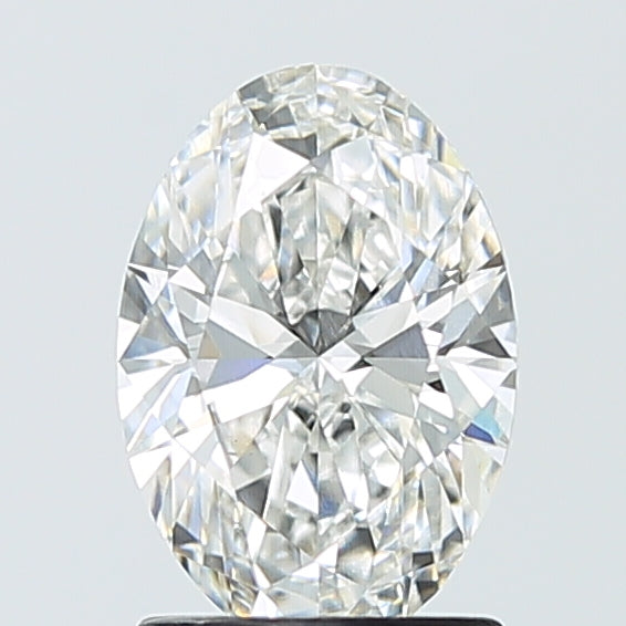 1.56 Carat Oval Shaped, Ideal Cut, E Color, VVS2 Clarity, IGI Certified Lab Grown Diamond