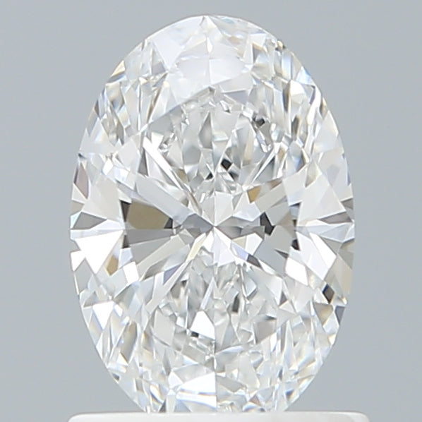 1.09 Carat Oval Shaped, Ideal Cut, D Color, VVS2 Clarity, IGI Certified Lab Grown Diamond