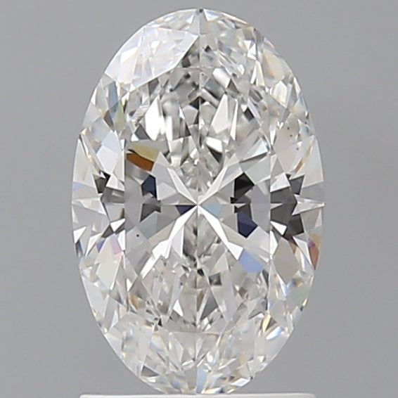 1.54 Carat Oval Shaped, Ideal Cut, E Color, VS1 Clarity, IGI Certified Lab Grown Diamond