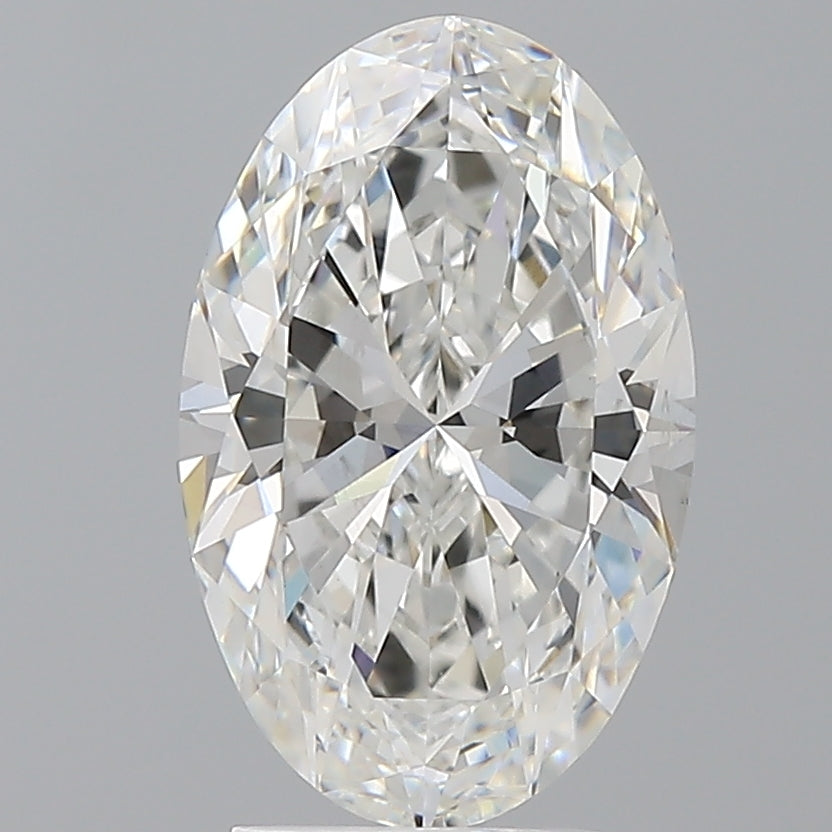 3.03 Carat Oval Shaped, Ideal Cut, F Color, VS1 Clarity, IGI Certified Lab Grown Diamond