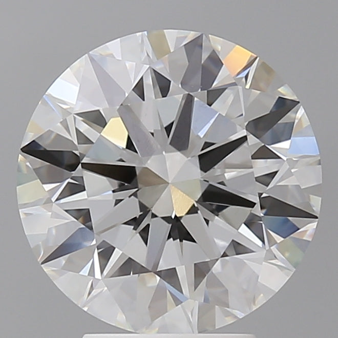 4.53 Carat Round Shaped, Excellent Cut, E Color, VVS2 Clarity, IGI Certified Lab Grown Diamond