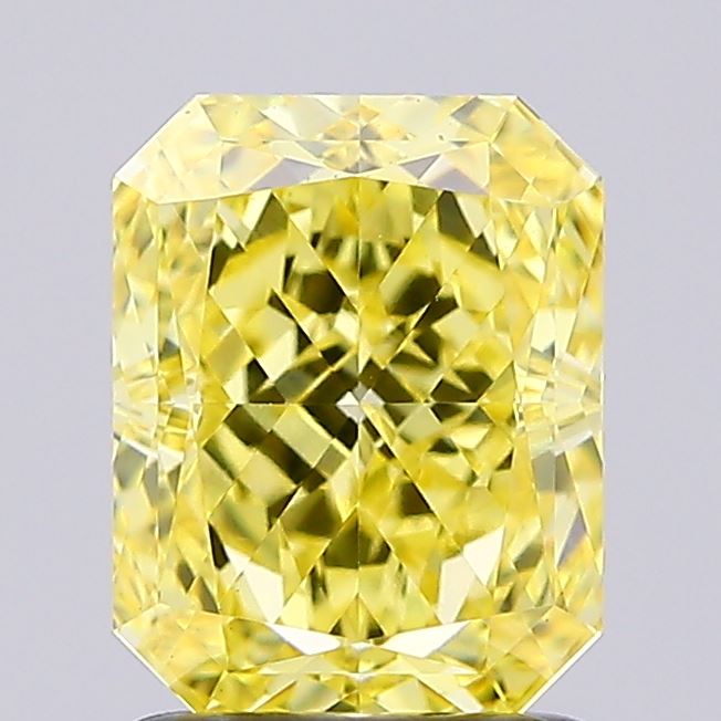 1.74 Carat Radiant Shaped, Ideal Cut, VS1 Clarity, IGI Certified Lab Grown Diamond