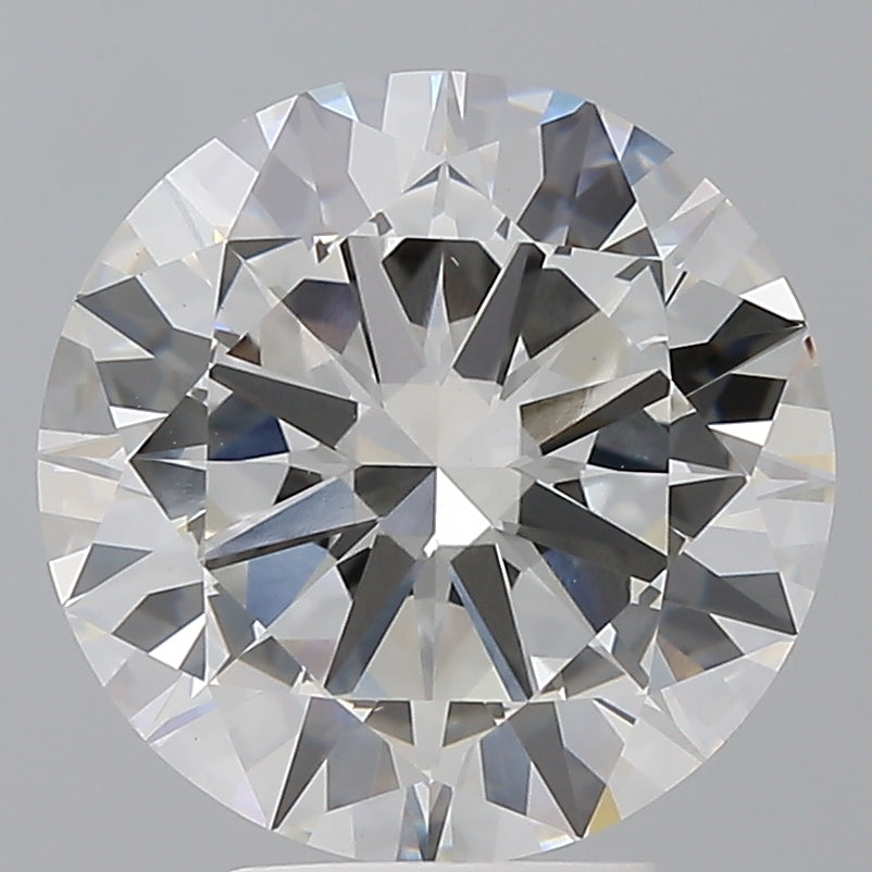 5.01 Carat Round Shaped, Excellent Cut, E Color, VVS2 Clarity, IGI Certified Lab Grown Diamond