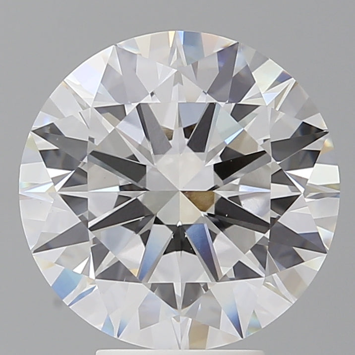 5.53 Carat Round Shaped, Excellent Cut, E Color, VVS2 Clarity, IGI Certified Lab Grown Diamond