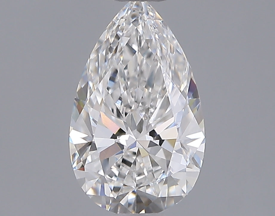 1.06 Carat Pear Shaped, Ideal Cut, E Color, VVS1 Clarity, IGI Certified Lab Grown Diamond