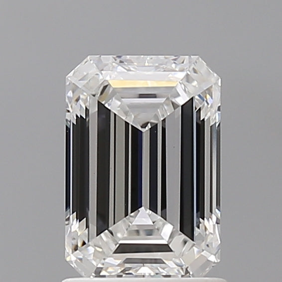 1.57 Carat Emerald Shaped, Excellent Cut, E Color, VVS2 Clarity, IGI Certified Lab Grown Diamond