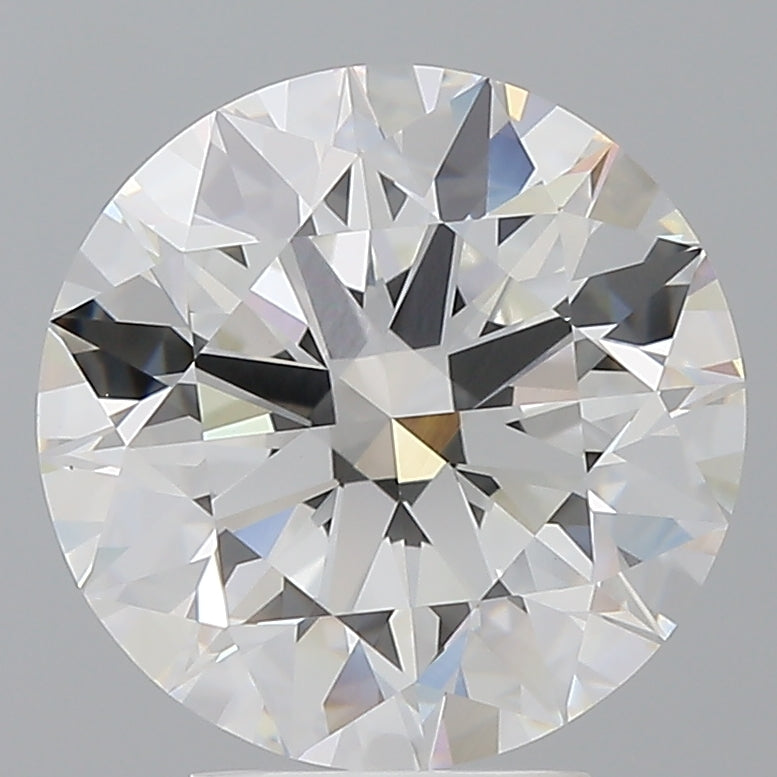 4.54 Carat Round Shaped, Ideal Cut, E Color, VVS2 Clarity, IGI Certified Lab Grown Diamond