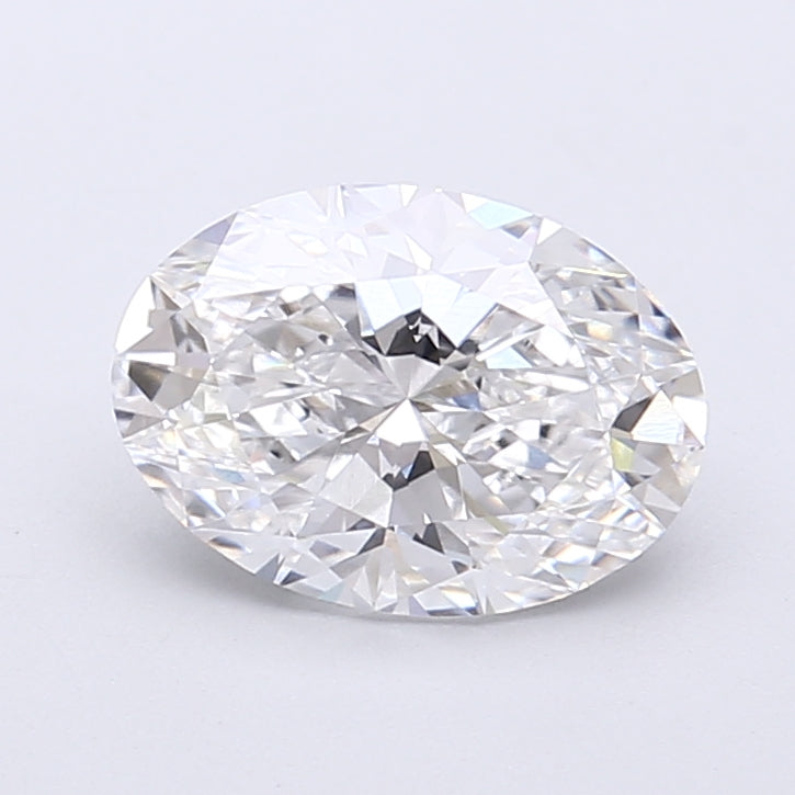 1.80 Carat Oval Shaped, Very Good Cut, D Color, VVS2 Clarity, IGI Certified Lab Grown Diamond