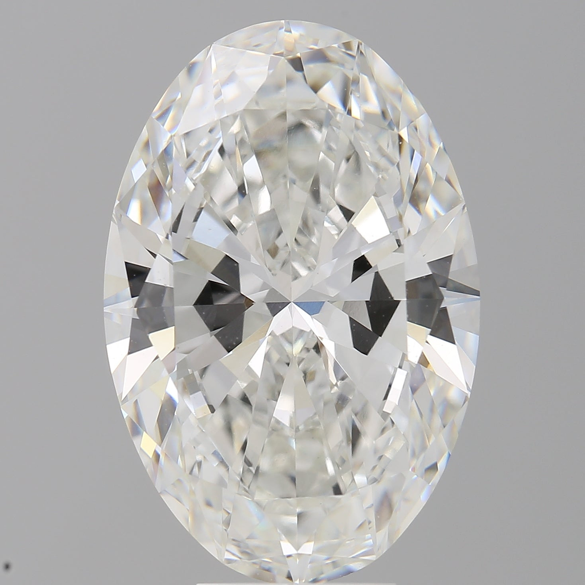 8.01 Carat Oval Shaped, Ideal Cut, F Color, VVS2 Clarity, IGI Certified Lab Grown Diamond