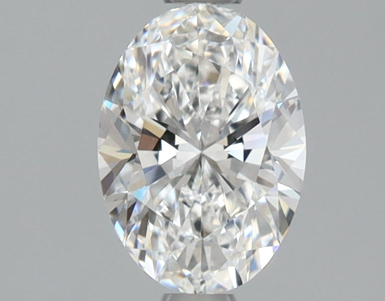 1.06 Carat Oval Shaped, Excellent Cut, D Color, VS1 Clarity, IGI Certified Lab Grown Diamond