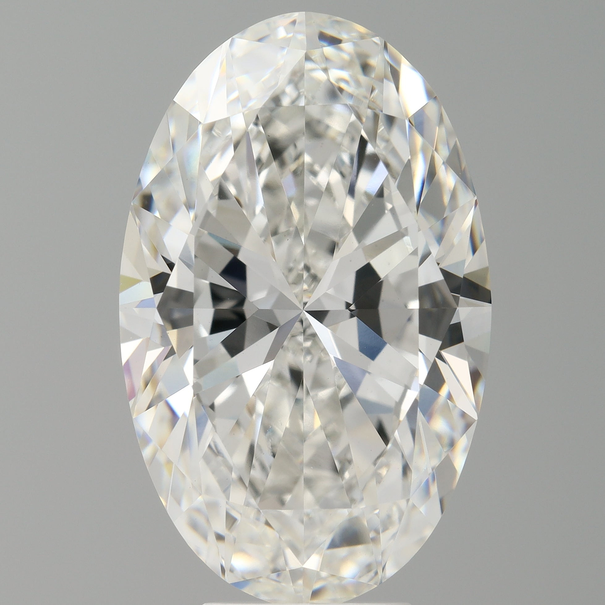 7.52 Carat Oval Shaped, Ideal Cut, F Color, VVS2 Clarity, IGI Certified Lab Grown Diamond