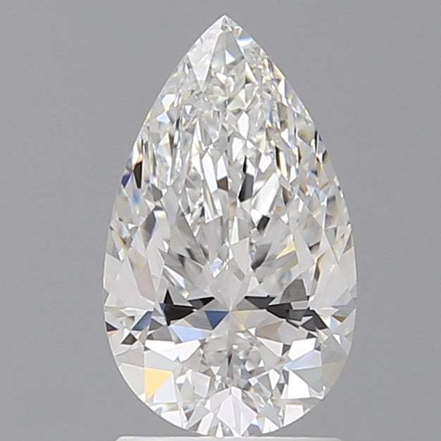 1.60 Carat Pear Shaped, Ideal Cut, E Color, VVS2 Clarity, IGI Certified Lab Grown Diamond