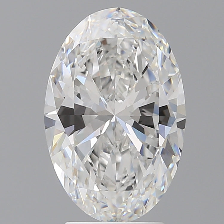 3.59 Carat Oval Shaped, Ideal Cut, E Color, VS1 Clarity, IGI Certified Lab Grown Diamond