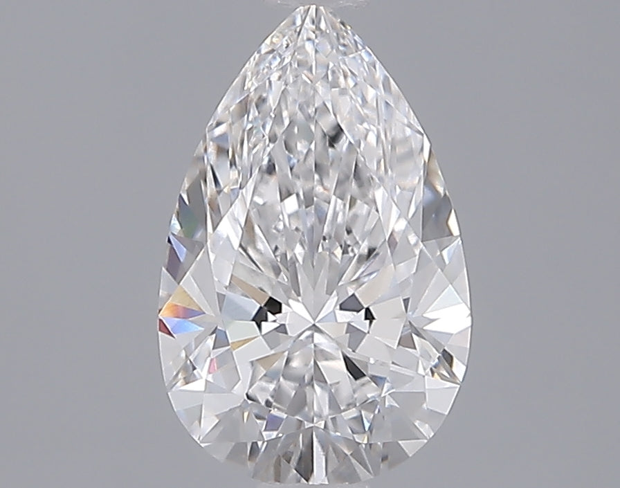 1.56 Carat Pear Shaped, Ideal Cut, D Color, VVS2 Clarity, IGI Certified Lab Grown Diamond