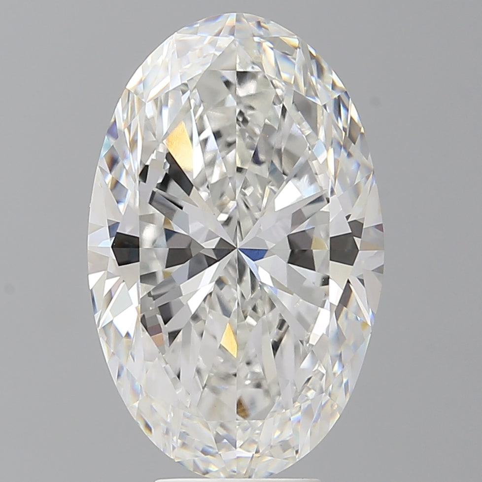 7.51 Carat Oval Shaped, Excellent Cut, F Color, VVS2 Clarity, IGI Certified Lab Grown Diamond