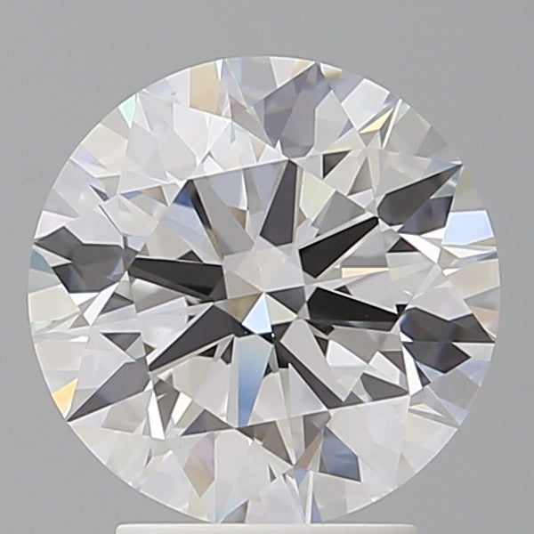 3.07 Carat Round Shaped, Ideal Cut, E Color, VVS2 Clarity, IGI Certified Lab Grown Diamond
