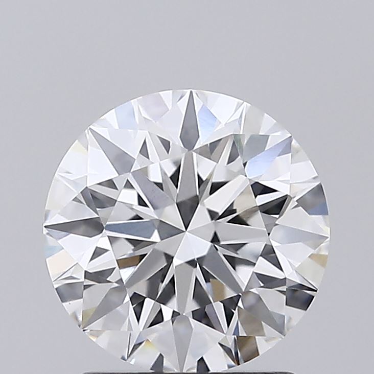 1.52 Carat Round Shaped, Ideal Cut, D Color, VVS2 Clarity, IGI Certified Lab Grown Diamond