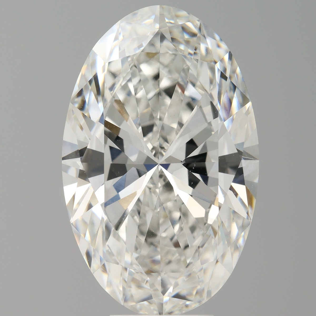 8.02 Carat Oval Shaped, Ideal Cut, F Color, VVS2 Clarity, IGI Certified Lab Grown Diamond