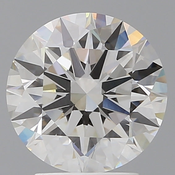 3.05 Carat Round Shaped, Ideal Cut, F Color, VVS2 Clarity, IGI Certified Lab Grown Diamond