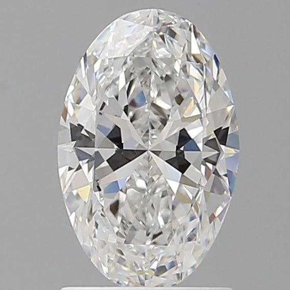 1.50 Carat Oval Shaped, Ideal Cut, E Color, VVS2 Clarity, IGI Certified Lab Grown Diamond