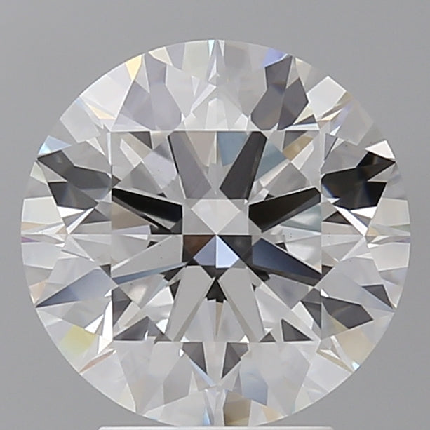 3.55 Carat Round Shaped, Ideal Cut, E Color, VS1 Clarity, IGI Certified Lab Grown Diamond