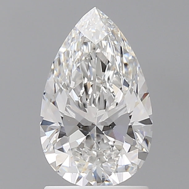 1.59 Carat Pear Shaped, Ideal Cut, E Color, VVS2 Clarity, IGI Certified Lab Grown Diamond