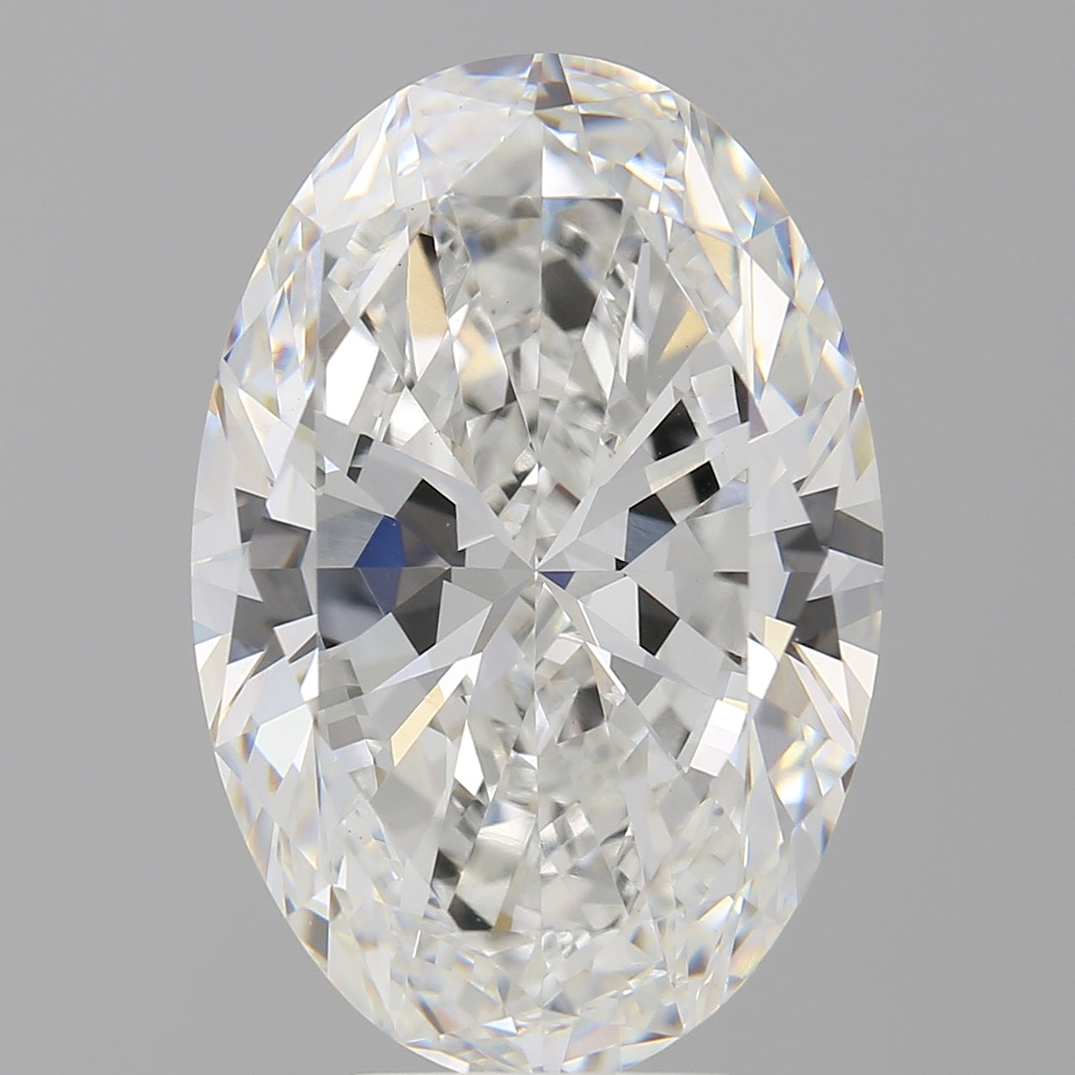 7.02 Carat Oval Shaped, Excellent Cut, F Color, VVS2 Clarity, IGI Certified Lab Grown Diamond