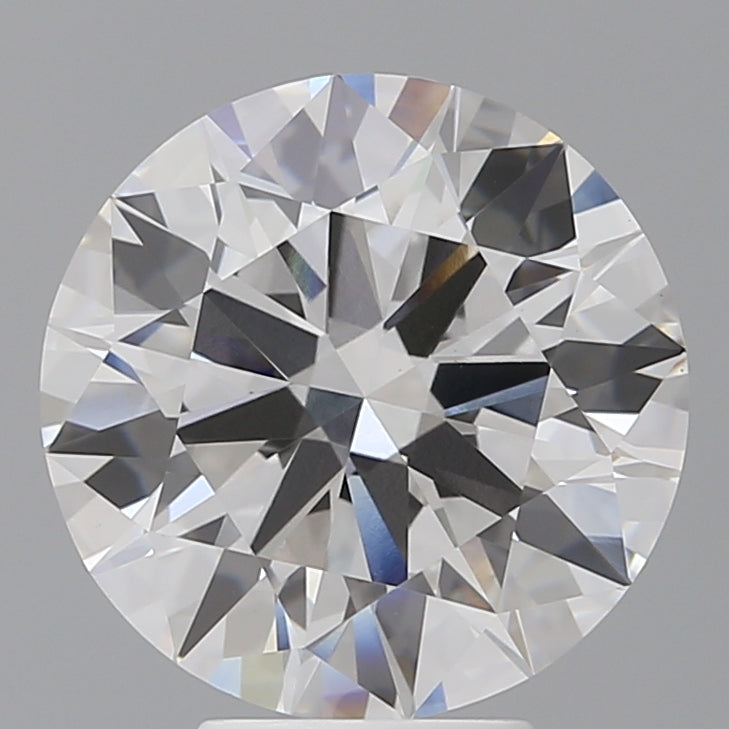 5.60 Carat Round Shaped, Ideal Cut, E Color, VVS2 Clarity, IGI Certified Lab Grown Diamond