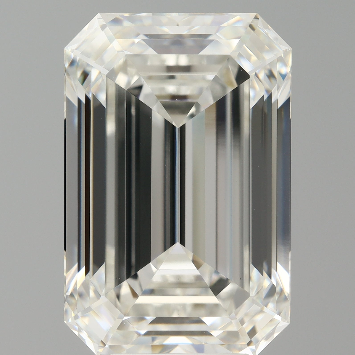 8.07 Carat Emerald Shaped, Ideal Cut, F Color, VS1 Clarity, IGI Certified Lab Grown Diamond