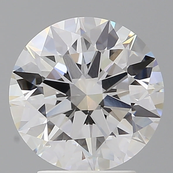 3.07 Carat Round Shaped, Ideal Cut, F Color, VVS2 Clarity, IGI Certified Lab Grown Diamond