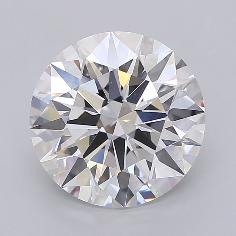 4.04 Carat Round Shaped, Ideal Cut, E Color, VS1 Clarity, IGI Certified Lab Grown Diamond