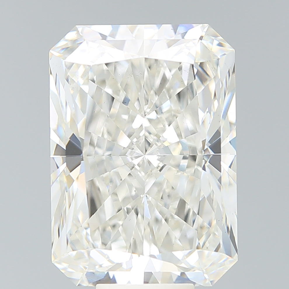 12.45 Carat Radiant Shaped, Ideal Cut, G Color, VS2 Clarity, IGI Certified Lab Grown Diamond