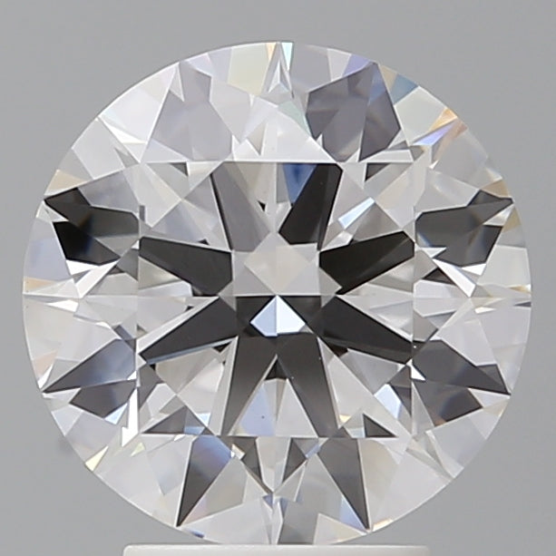 3.58 Carat Round Shaped, Ideal Cut, F Color, VVS2 Clarity, IGI Certified Lab Grown Diamond