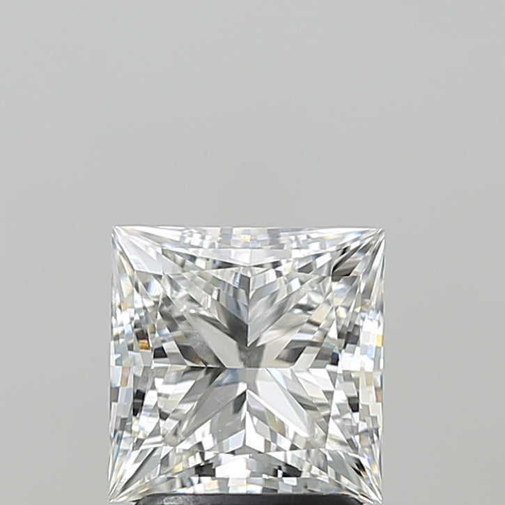 2.08 Carat Princess Shaped, Ideal Cut, F Color, VVS2 Clarity, IGI Certified Lab Grown Diamond