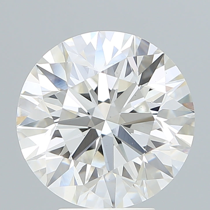 5.20 Carat Round Shaped, Excellent Cut, F Color, VS1 Clarity, IGI Certified Lab Grown Diamond