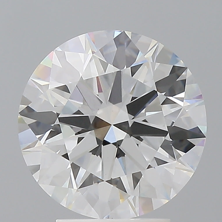 3.59 Carat Round Shaped, Ideal Cut, E Color, VVS2 Clarity, IGI Certified Lab Grown Diamond