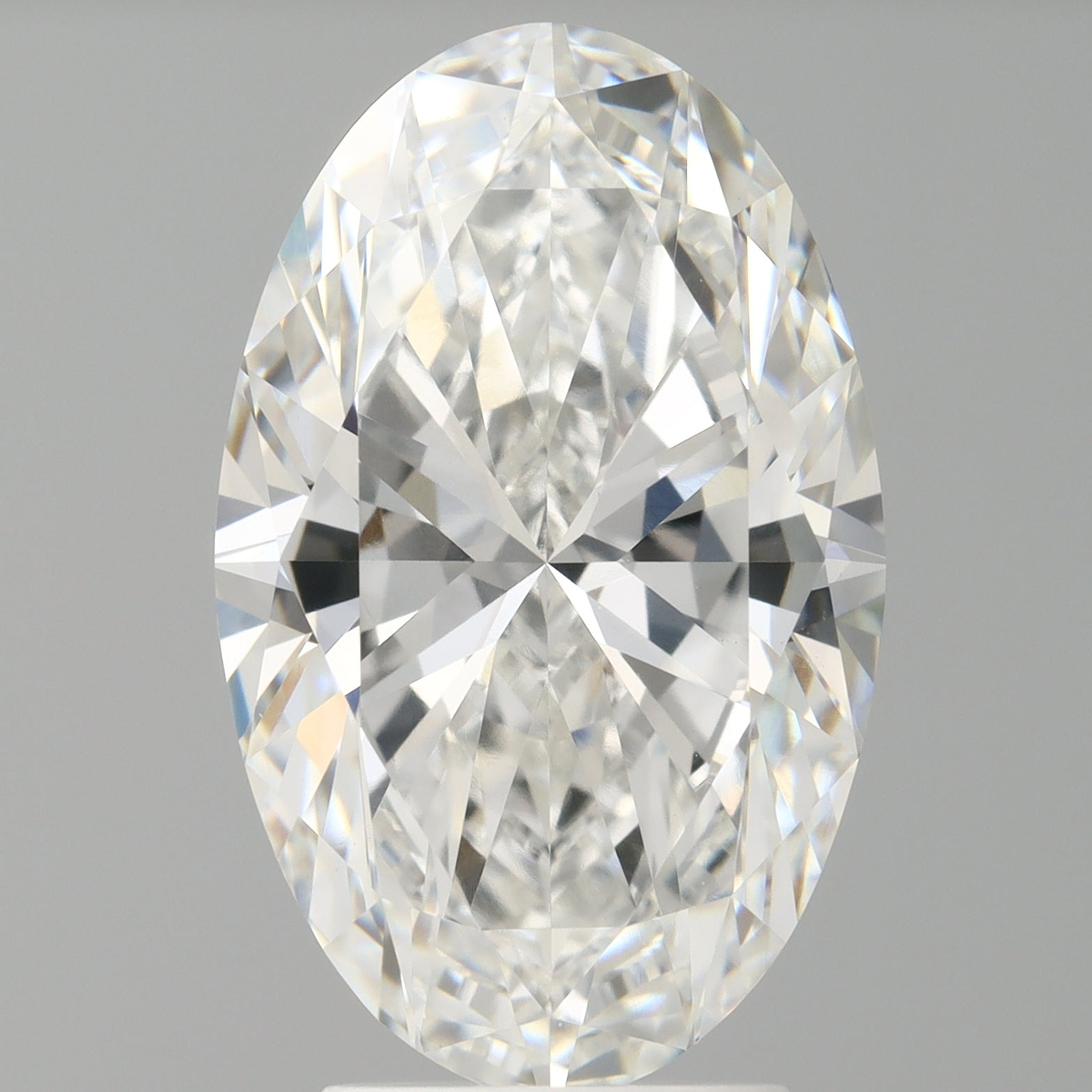 4.01 Carat Oval Shaped, Ideal Cut, E Color, VVS2 Clarity, IGI Certified Lab Grown Diamond
