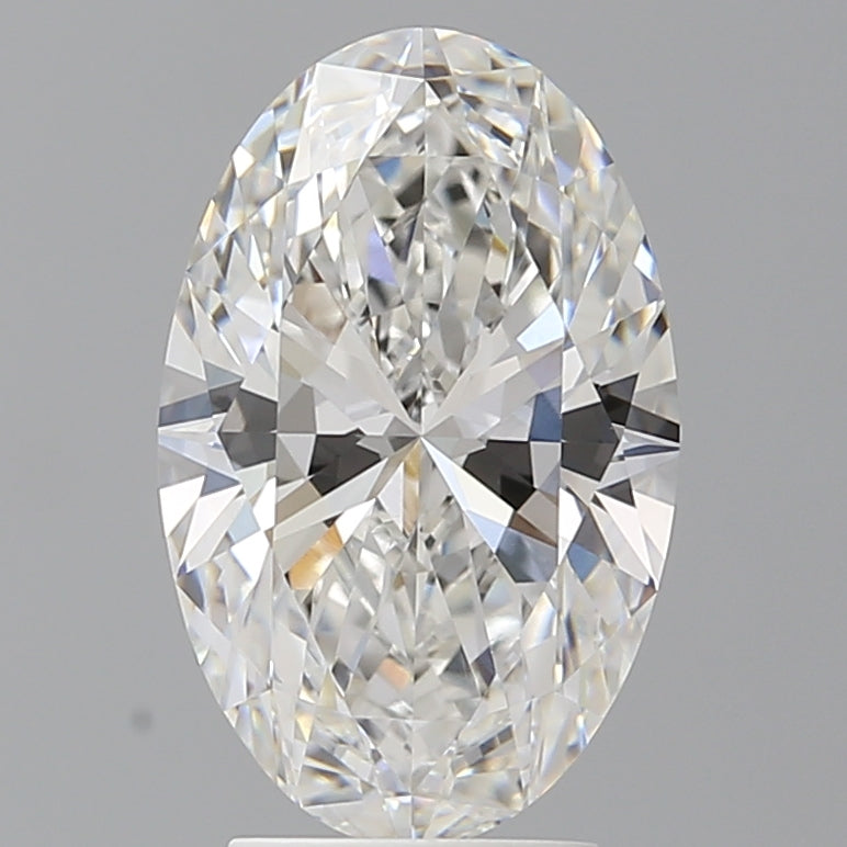 3.56 Carat Oval Shaped, Excellent Cut, F Color, VVS2 Clarity, IGI Certified Lab Grown Diamond