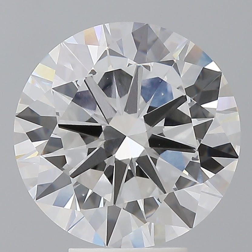 5.51 Carat Round Shaped, Excellent Cut, E Color, VS1 Clarity, IGI Certified Lab Grown Diamond