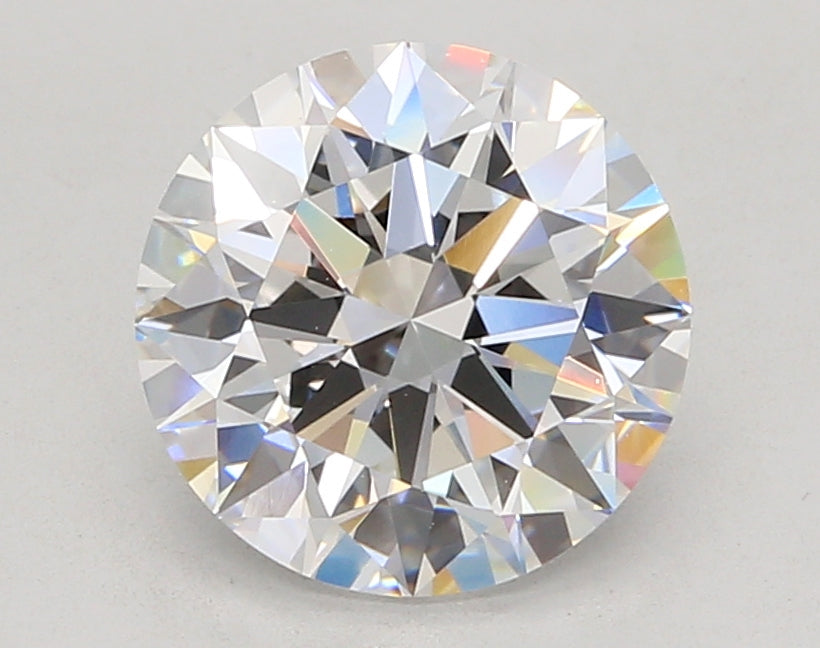 3.04 Carat Round Shaped, Ideal Cut, D Color, VVS2 Clarity, IGI Certified Lab Grown Diamond