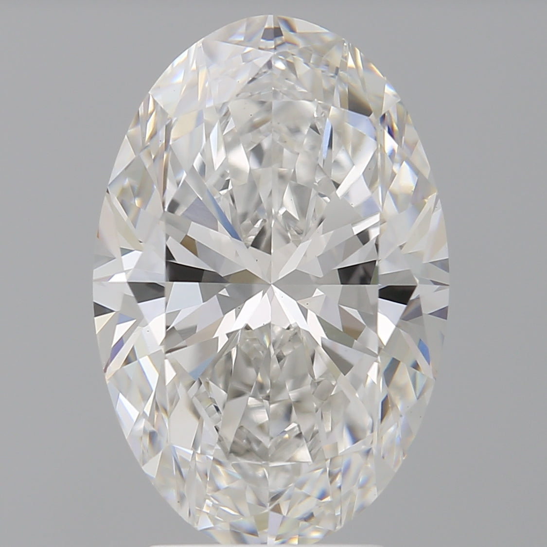 4.09 Carat Oval Shaped, Ideal Cut, F Color, VS1 Clarity, IGI Certified Lab Grown Diamond