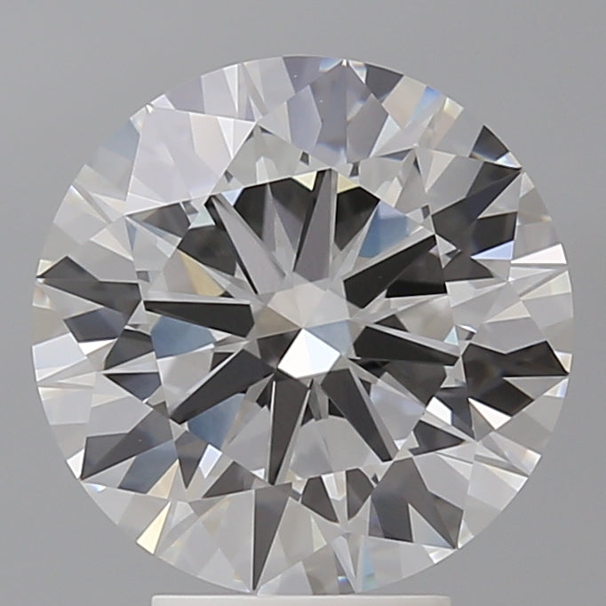 4.52 Carat Round Shaped, Ideal Cut, E Color, VVS2 Clarity, IGI Certified Lab Grown Diamond